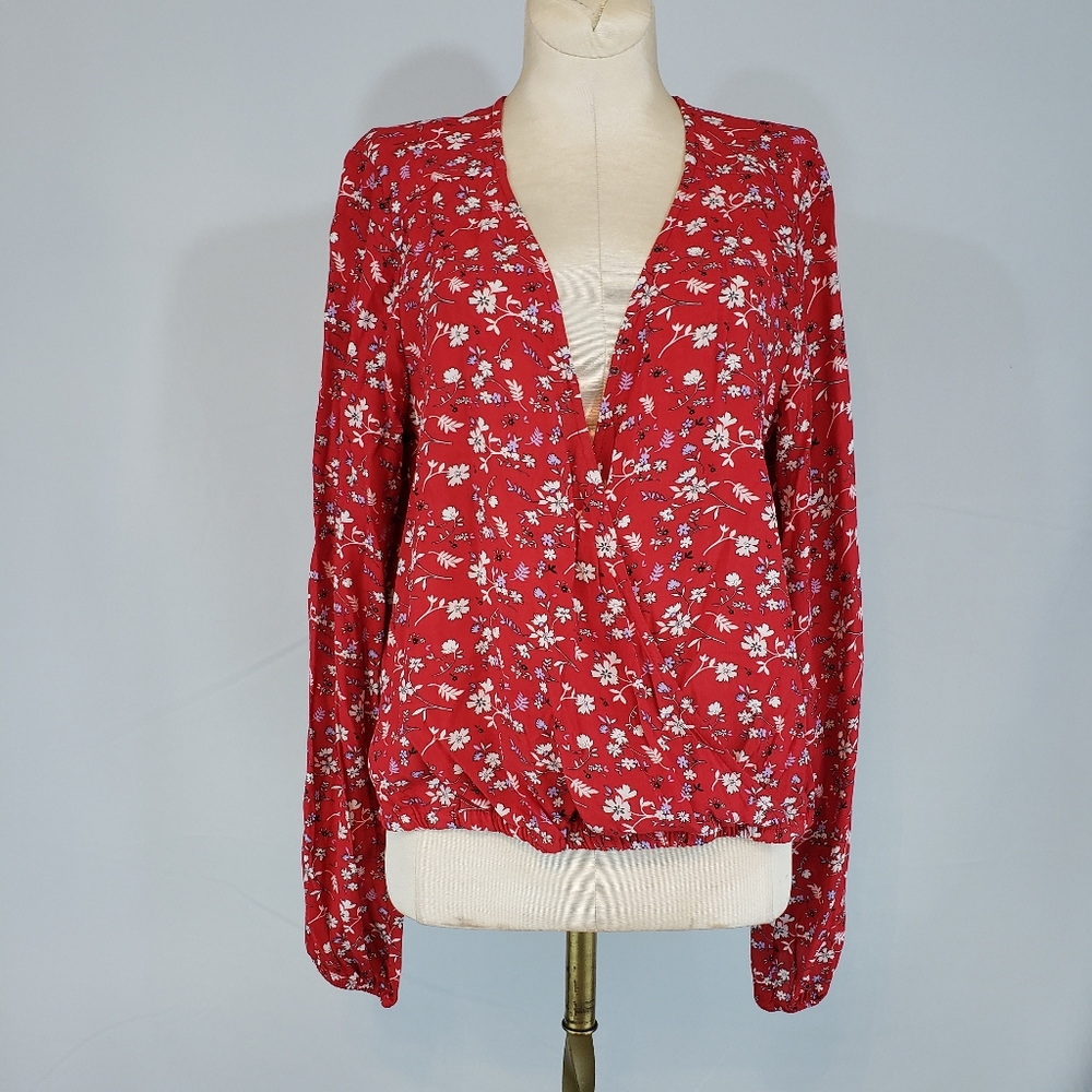 Sanctuary wrap front top size Small